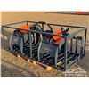 Image 1 : TMG 84 IN. SKID STEER SKELETON ROCK GRAPPLE