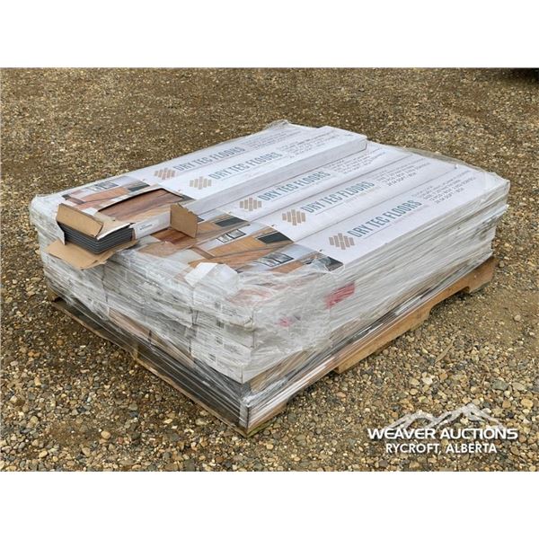 QTY OF CLICK LOCK VINYL PLANK FLOORING