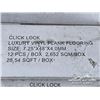 Image 5 : QTY OF CLICK LOCK VINYL PLANK FLOORING