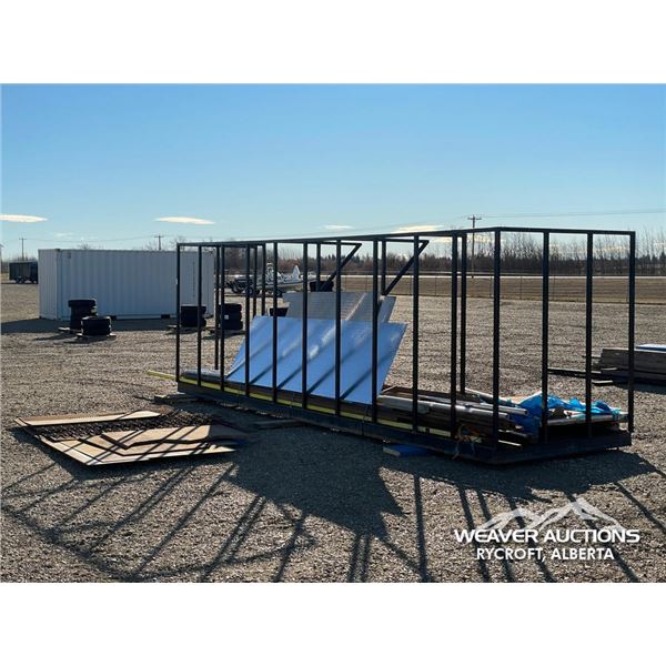 ASSORTED STEEL TUBING & STEEL PLATES