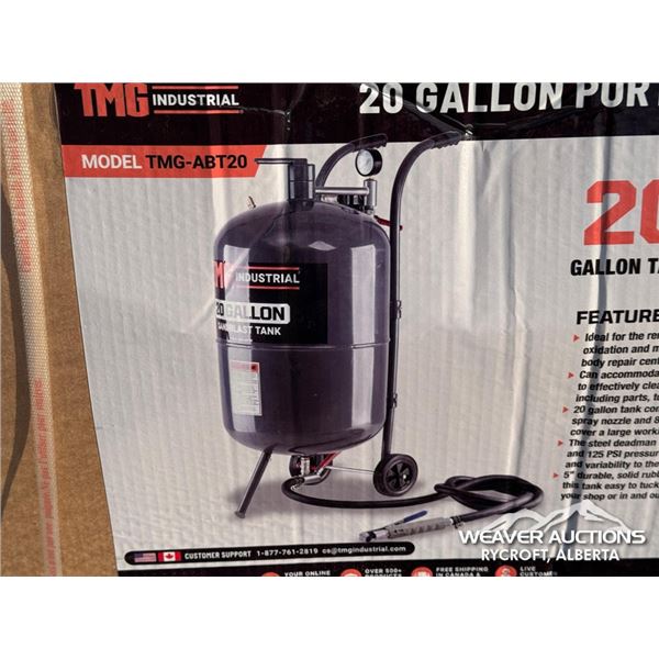 TMG 20 GALLON PORTABLE SANDBLASTER