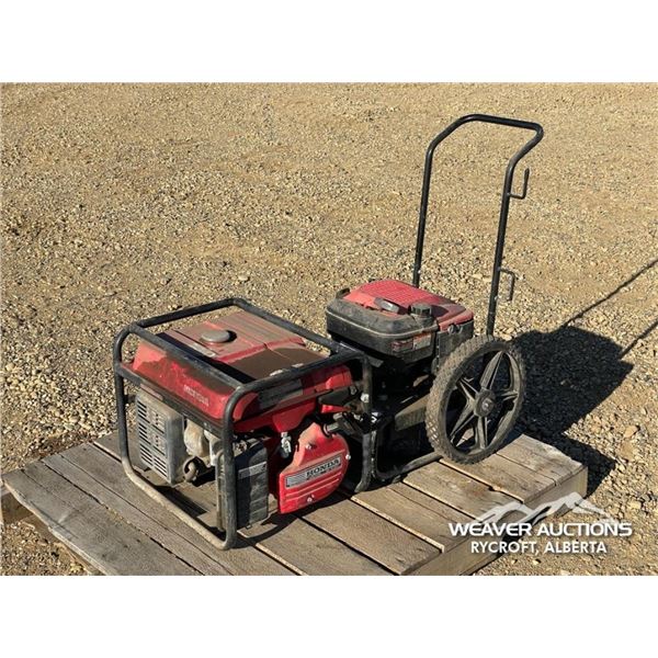 HONDA 2200 GENERATOR & COLEMAN 2500 GENERATOR