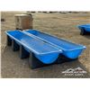 Image 3 : (2) 12 FT. FEED TROUGHS