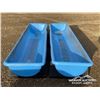 Image 5 : (2) 12 FT. FEED TROUGHS