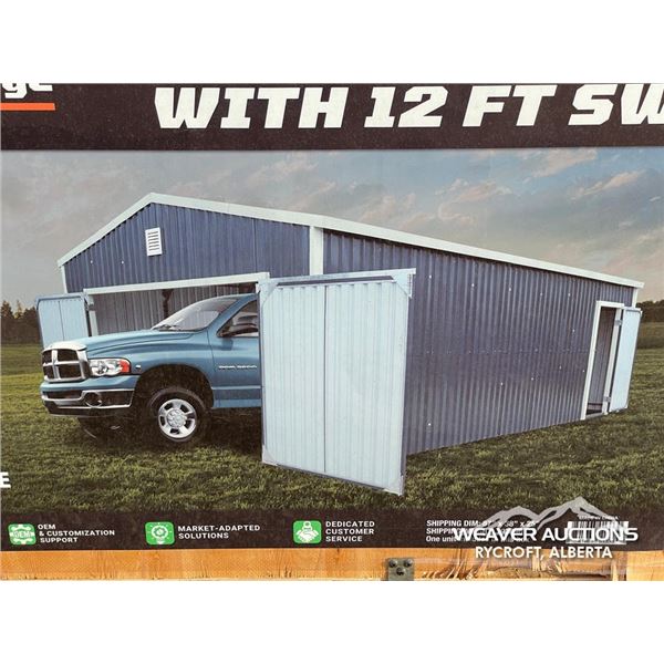 TMG 16 X 24 FT. METAL GARAGE