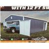 Image 1 : TMG 16 X 24 FT. METAL GARAGE