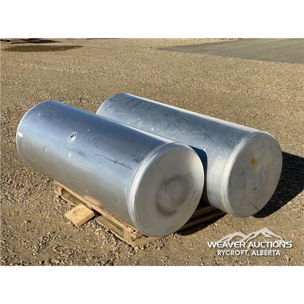 (2) TRUCK FUEL TANKS