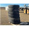Image 3 : (6) 11R24.5 TIRES & RIMS