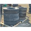 Image 2 : (8) 11R24.5 TIRES