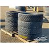 Image 3 : (8) 11R24.5 TIRES