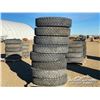Image 1 : (8) 11R24.5 TIRES