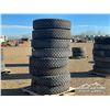Image 2 : (8) 11R24.5 TIRES