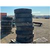 Image 3 : (8) 11R24.5 TIRES