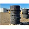 Image 4 : (8) 11R24.5 TIRES