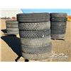 Image 1 : (6) 11R24.5 TIRES