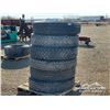 Image 3 : (6) 11R24.5 TIRES