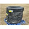 Image 1 : (4) GRIZZLY 11R22.5 TIRES