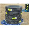 Image 2 : (4) GRIZZLY 11R22.5 TIRES