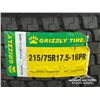 Image 8 : (4) GRIZZLY 215/75R17.5 TIRES