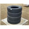 Image 1 : (4) GRIZZLY 215/75R17.5 TIRES