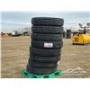 Image 4 : (8) KAPSEN 11R24.5 TRUCK TIRES