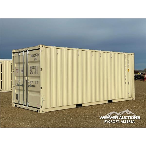 2023 8 X 20 FT. SHIPPING CONTAINER