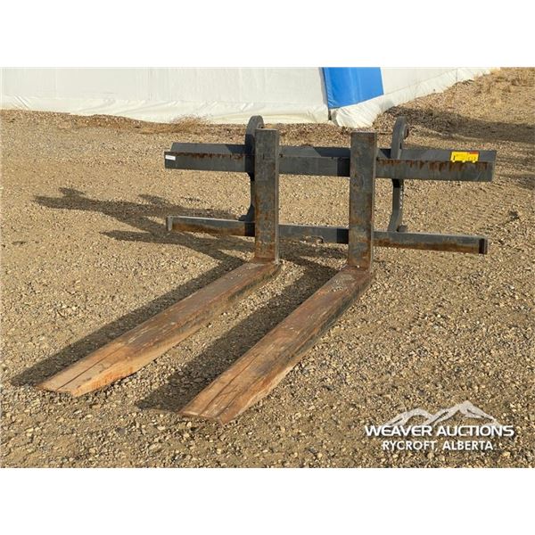 VOLVO PALLET FORKS W/ EXTENSIONS