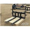 Image 1 : 48 IN. SKID STEER PALLET FORKS