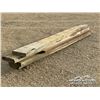 Image 1 : MISC LUMBER W/(2) FLAT STEEL BARS
