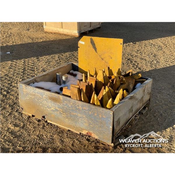 EXCAVATOR DIGGING BUCKET TEETH & MISC PINS