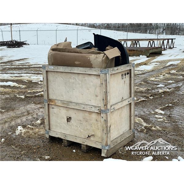 JOHN DEERE 444K WHEEL LOADER FENDER PARTS