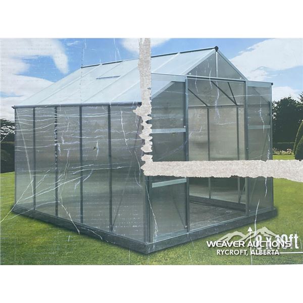 8 X 10 FT. POLYCARBONATE GREENHOUSE