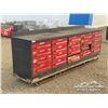 Image 2 : 112 X 28 IN. 20 DRAWER STEEL WORKBENCH