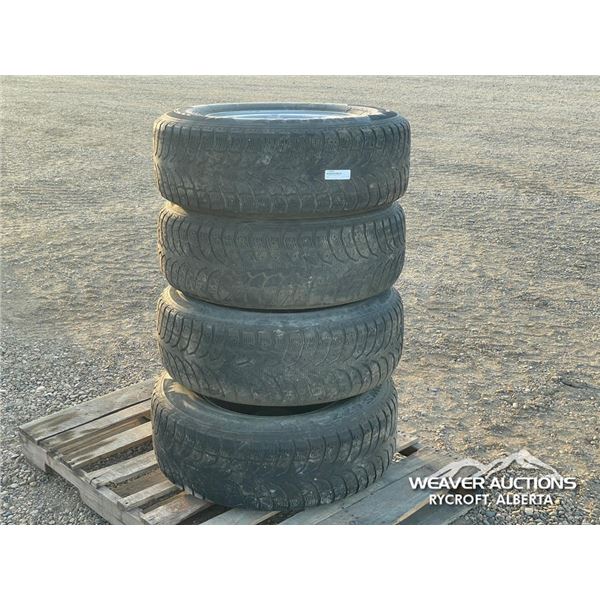 (4) 265/70R17 TIRES & RIMS
