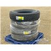 Image 1 : (4) GRIZZLY 11R22.5 TRUCK TIRES