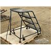 Image 3 : METAL STAIRCASE W/WHEELS