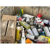 Image 6 : BIN OF MISC SHOP SPRAYS & VEHICLE FLUIDS