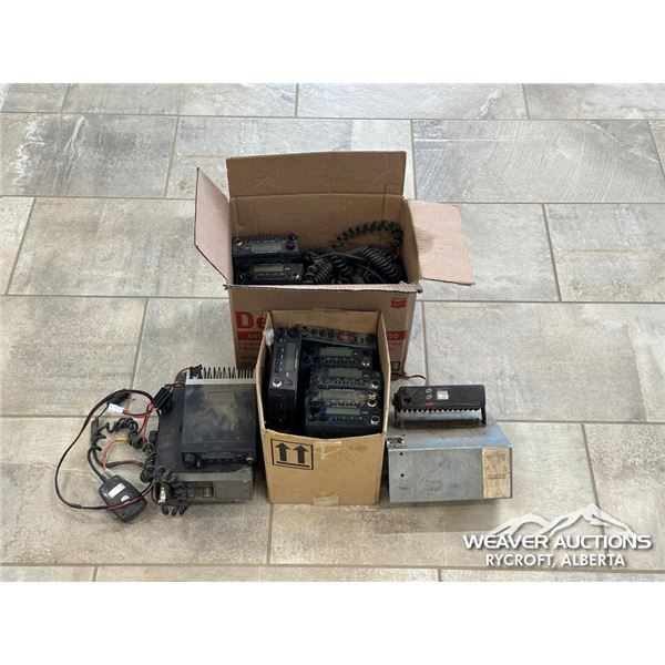 (14) FM MOBILE TRANSCEIVERS RADIOS