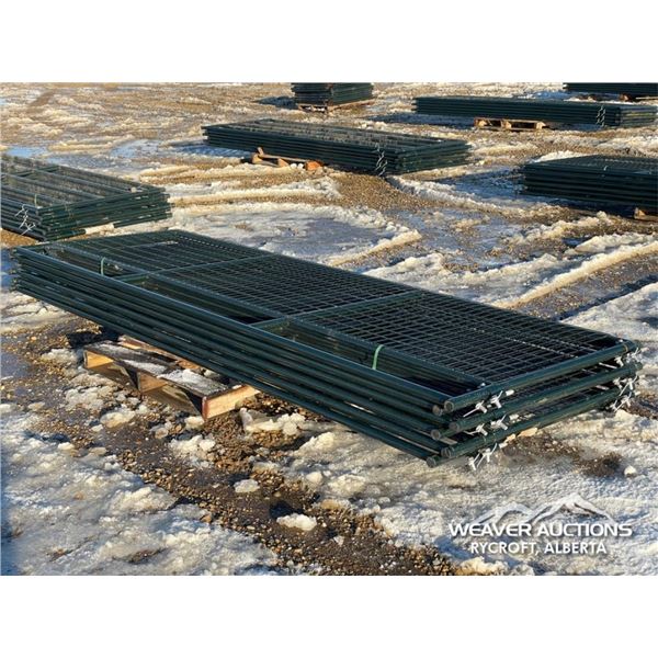 (6) 12 FT. MESH GATES