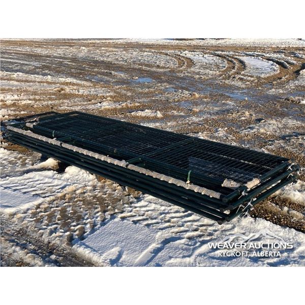 (5) 12 FT. MESH GATES