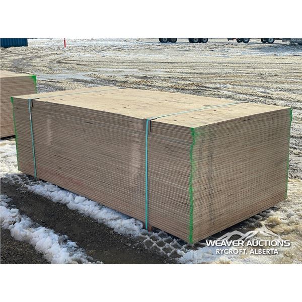 (50) 5/8 IN. X 4 X 8 FT. DFP UTILITY GRADE PLYWOOD