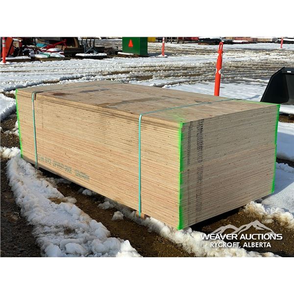 (50) 5/8 IN. X 4 X 8 FT. CSP UTILITY GRADE PLYWOOD