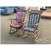 Image 1 : (2) VINTAGE ROCKING CHAIRS