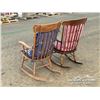 Image 4 : (2) VINTAGE ROCKING CHAIRS