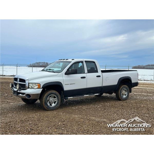 2004 DODGE RAM 3500HD SLT CREW CAB PICKUP