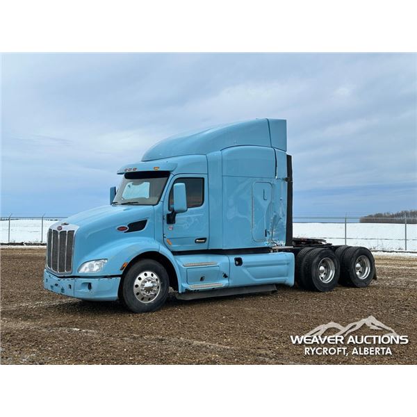 2018 PETERBILT 578 T/A SLEEPER TRUCK TRACTOR