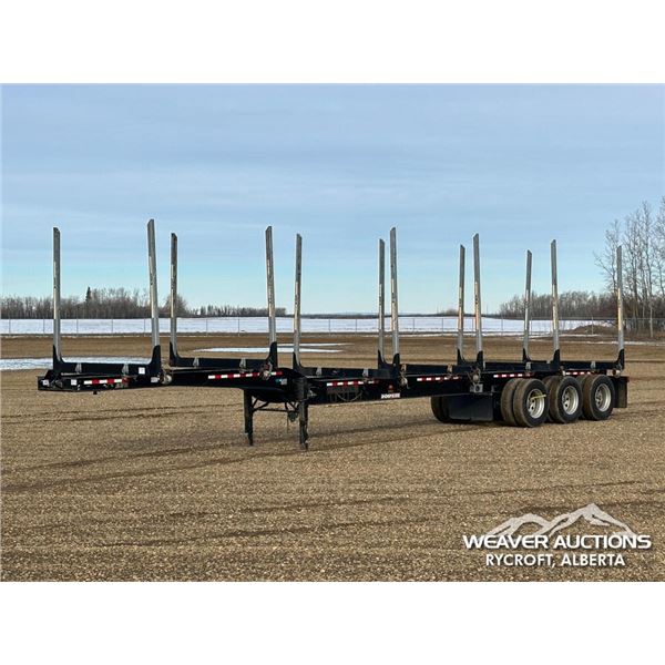2021 DOEPKER 53 FT. TRIDEM HAYRACK LOG TRAILER