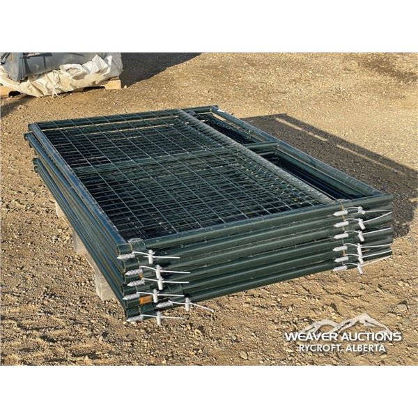 (6) 6 FT. MESH GATES