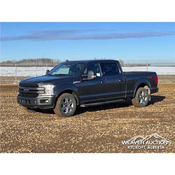 2019 FORD F150 LARIAT CREW CAB PICKUP