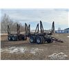 Image 2 : 2013 ANSER 30 FT. QUAD/A SHORT WOOD LOG TRAILER
